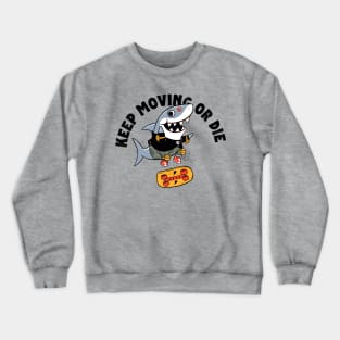 Shark Skate Crewneck Sweatshirt